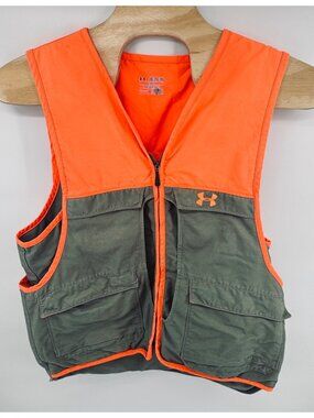 Under Armour Storm UA Prey Hunting Vest XXL Hunters Orange Green